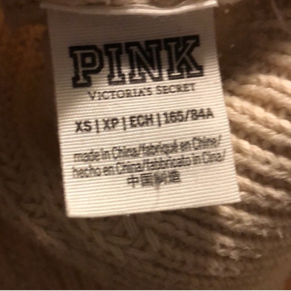 Victorias Secret Pink Campus Oversize Sweater - Picture 8 of 8